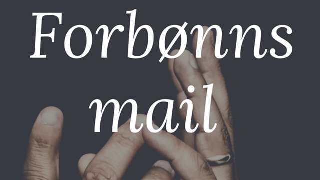 Mail dine bønnebehov