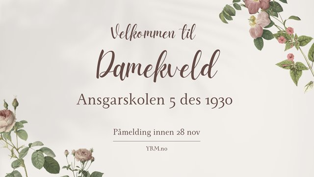 Damekveld 5 des