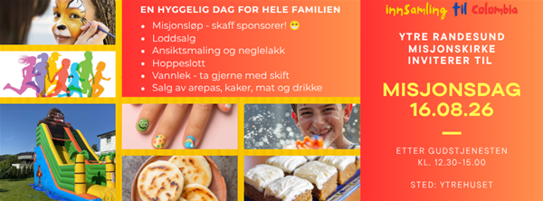 Misjonsdag med marked etterpå